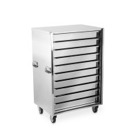 Gaveteiro Térmico com Gavetas Inox completo